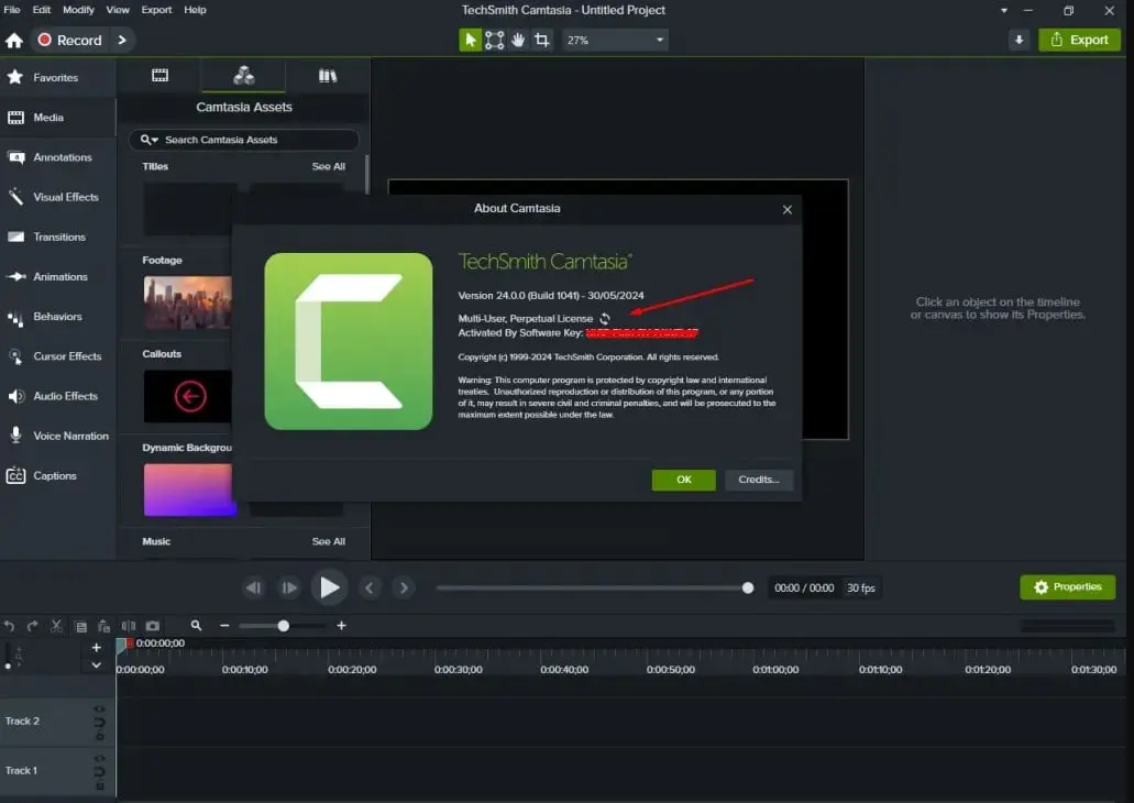 Techsmith Camtasia 2024