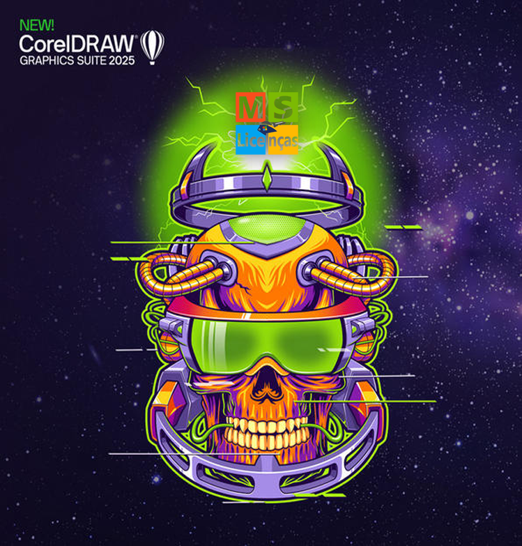 CorelDRAW Graphics Suite 2025 - Ms Licenças